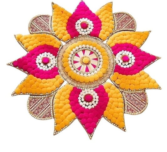 Handcrafted Decorative Rangoli Mat