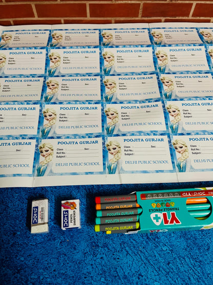 Personalised Kids School Combo