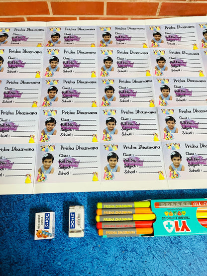 Personalised Kids School Combo