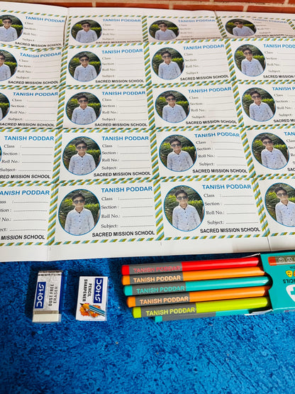 Personalised Kids School Combo