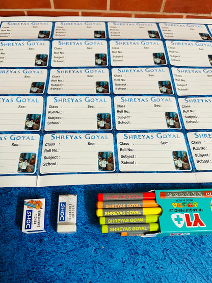 Personalised Kids School Combo