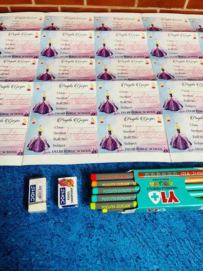 Personalised Kids School Combo